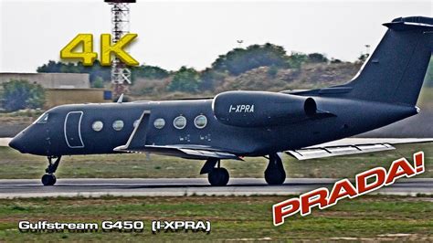 prada gulfstream jet|Gulfstream G450 Prada Private Jet (I.